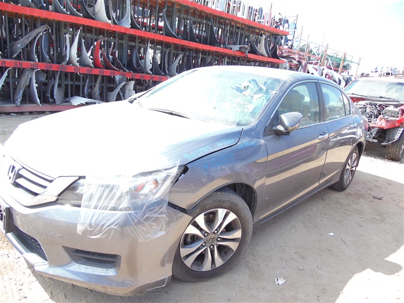 2014 Honda Accord LX Gray Sedan 2.4L AT A22577 RANCHO HondaAcura